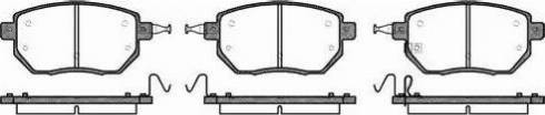 Dr!ve+ DP1010.10.0398 - Brake Pad Set, disc brake autospares.lv