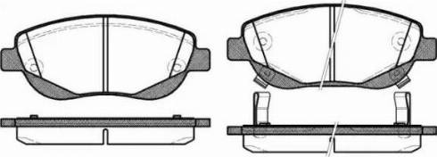 Dr!ve+ DP1010.10.0340 - Brake Pad Set, disc brake autospares.lv