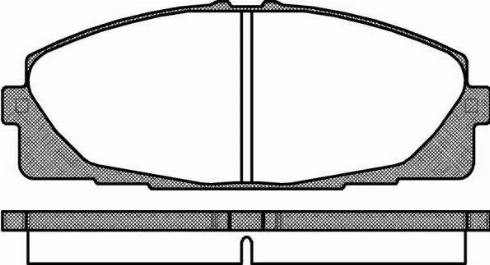 Dr!ve+ DP1010.10.0364 - Brake Pad Set, disc brake autospares.lv