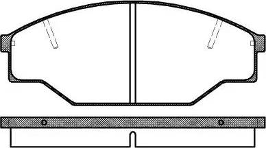 Dr!ve+ DP1010.10.0363 - Brake Pad Set, disc brake autospares.lv