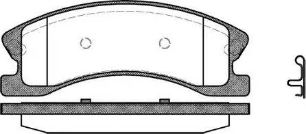 Dr!ve+ DP1010.10.0305 - Brake Pad Set, disc brake autospares.lv