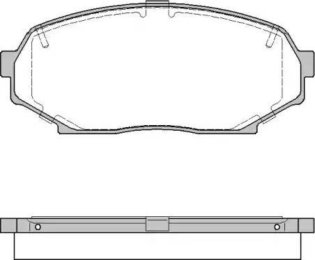 Dr!ve+ DP1010.10.0301 - Brake Pad Set, disc brake autospares.lv