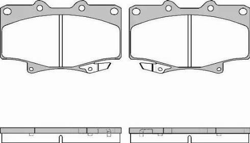 Dr!ve+ DP1010.10.0320 - Brake Pad Set, disc brake autospares.lv