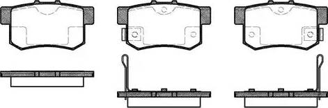 Dr!ve+ DP1010.10.0370 - Brake Pad Set, disc brake autospares.lv