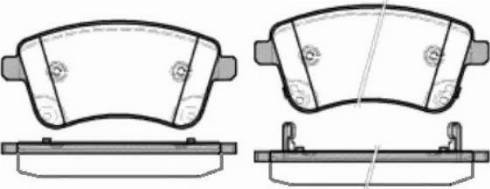 Dr!ve+ DP1010.10.0246 - Brake Pad Set, disc brake autospares.lv