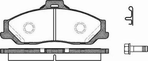 Dr!ve+ DP1010.10.0208 - Brake Pad Set, disc brake autospares.lv