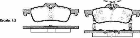 Dr!ve+ DP1010.10.0289 - Brake Pad Set, disc brake autospares.lv