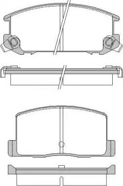 Dr!ve+ DP1010.10.0230 - Brake Pad Set, disc brake autospares.lv