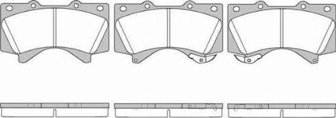 Dr!ve+ DP1010.10.0279 - Brake Pad Set, disc brake autospares.lv