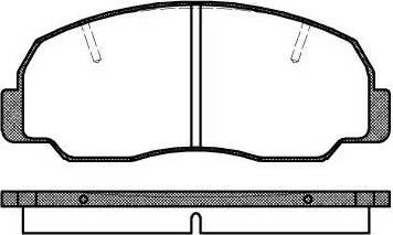 Dr!ve+ DP1010.10.0275 - Brake Pad Set, disc brake autospares.lv