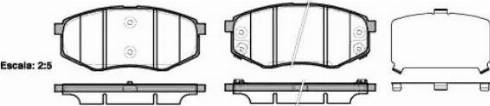 Dr!ve+ DP1010.10.0276 - Brake Pad Set, disc brake autospares.lv