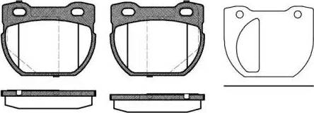 Dr!ve+ DP1010.10.0271 - Brake Pad Set, disc brake autospares.lv