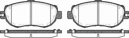 Dr!ve+ DP1010.10.0747 - Brake Pad Set, disc brake autospares.lv