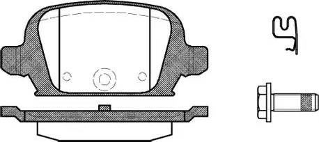 Dr!ve+ DP1010.10.0752 - Brake Pad Set, disc brake autospares.lv