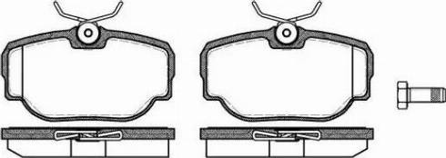 Dr!ve+ DP1010.10.0769 - Brake Pad Set, disc brake autospares.lv