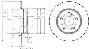 Dr!ve+ DP1010.11.0922 - Brake Disc autospares.lv