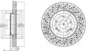 E.T.F. 19-2212 - Brake Disc autospares.lv