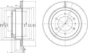 Dr!ve+ DP1010.11.0653 - Brake Disc autospares.lv