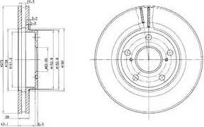 Dr!ve+ DP1010.11.0661 - Brake Disc autospares.lv