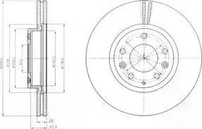 Dr!ve+ DP1010110607 - Brake Disc autospares.lv