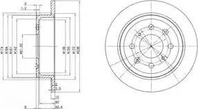 Dr!ve+ DP1010.11.0048 - Brake Disc autospares.lv