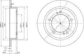 Dr!ve+ DP1010.11.0059 - Brake Disc autospares.lv