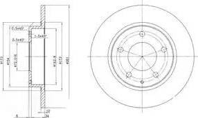 Dr!ve+ DP1010.11.0056 - Brake Disc autospares.lv