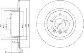 Dr!ve+ DP1010.11.0088 - Brake Disc autospares.lv