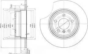 Dr!ve+ DP1010.11.0191 - Brake Disc autospares.lv