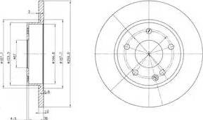 Dr!ve+ DP1010.11.0152 - Brake Disc autospares.lv