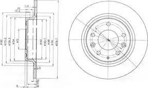 Dr!ve+ DP1010.11.0165 - Brake Disc autospares.lv