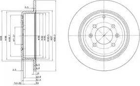 Dr!ve+ DP1010.11.0118 - Brake Disc autospares.lv