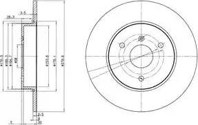 Dr!ve+ DP1010.11.0188 - Brake Disc autospares.lv