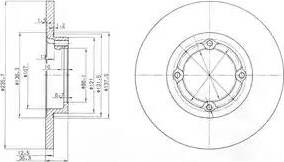 Dr!ve+ DP1010.11.0124 - Brake Disc autospares.lv