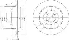 Dr!ve+ DP1010.11.0123 - Brake Disc autospares.lv