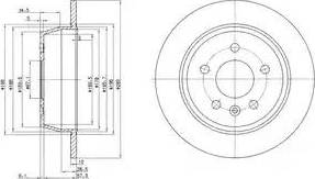 Dr!ve+ DP1010.11.0127 - Brake Disc autospares.lv