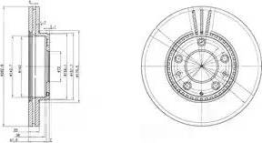 Dr!ve+ DP1010.11.0810 - Brake Disc autospares.lv