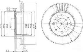 Dr!ve+ DP1010.11.0817 - Brake Disc autospares.lv