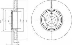 Dr!ve+ DP1010.11.0344 - Brake Disc autospares.lv