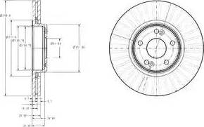 Dr!ve+ DP1010.11.0343 - Brake Disc autospares.lv