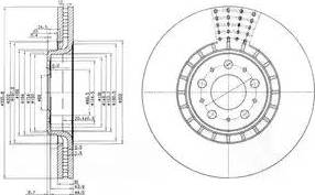 E.T.F. 19-7301 - Brake Disc autospares.lv