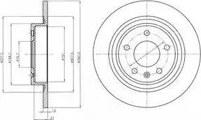 Dr!ve+ DP1010.11.0314 - Brake Disc autospares.lv