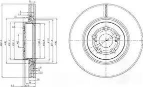 Dr!ve+ DP1010.11.0385 - Brake Disc autospares.lv