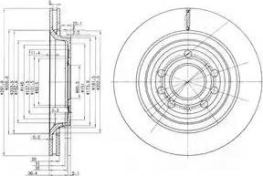 Dr!ve+ DP1010.11.0372 - Brake Disc autospares.lv