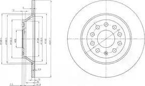 Dr!ve+ DP1010.11.0242 - Brake Disc autospares.lv