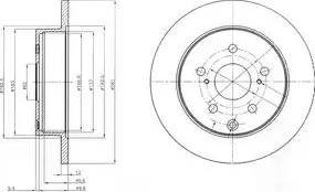 Dr!ve+ DP1010.11.0269 - Brake Disc autospares.lv