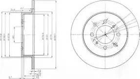 Dr!ve+ DP1010.11.0260 - Brake Disc autospares.lv