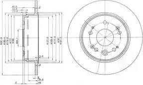 Dr!ve+ DP1010.11.0208 - Brake Disc autospares.lv