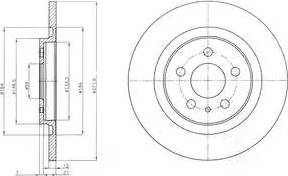 Dr!ve+ DP1010.11.0283 - Brake Disc autospares.lv