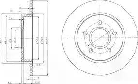 Dr!ve+ DP1010.11.0238 - Brake Disc autospares.lv